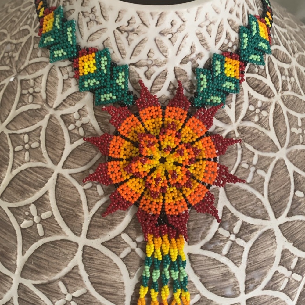 Handcrafted Multicolor Beaded Necklace